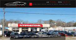 Desktop Screenshot of 1internationalauto.com